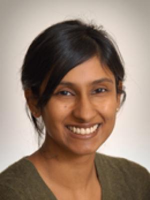 Headshot of Dr. Sheela Sathyanarayana.