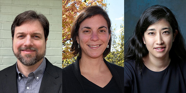 Side by side photos of John Flunker, Coralynn Sack and June Spector.